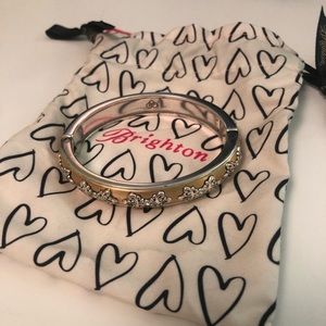 NEW Brighton gold and silver bangle bracelet